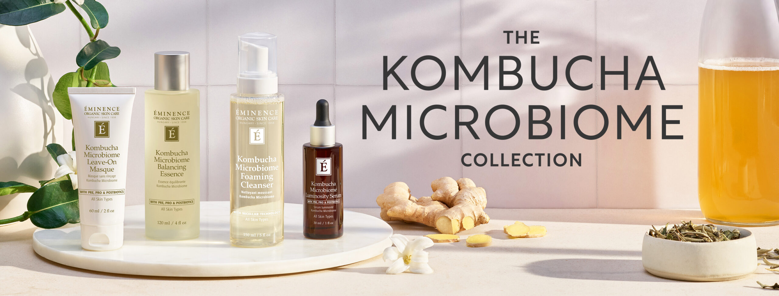 Eminence Natural Pores and skin Care Launches New Kombucha Microbiome Assortment